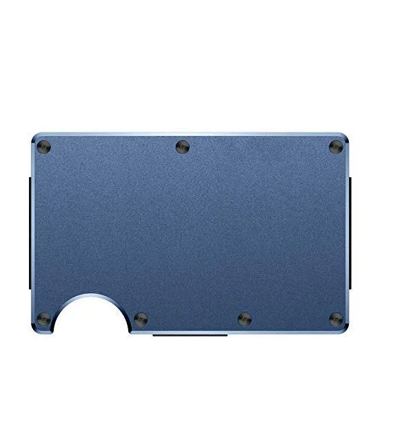 Eime Ultra-thin minimalist front pocket RFID shielded metal wallet Men's wallet with cash strap, Customized color 
Eime Ultra-thin minimalist front pocket RFID shielded metal wallet Men's wallet with cash strap, Customized color