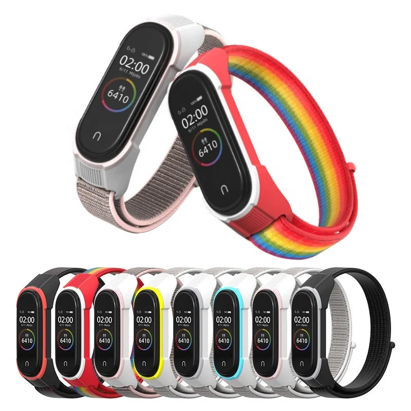 Fashion Belt For Xiaomi Mi Band 5 4 3 Sport Nylon Strap Watch Wrist Strap For Xiaomi Mi Band 3 4 5 Bracelet Straps
Fashion Belt For Xiaomi Mi Band 5 4 3 Sport Nylon Strap Watch Wrist Strap For Xiaomi Mi Band 3 4 5 Bracelet Straps