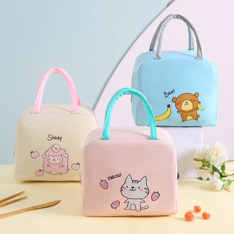 Tote Cooler Lunch Bag Thermal Insulated Food Bags Portable Picnic Lunch Bag for Kids, Picture
Tote Cooler Lunch Bag Thermal Insulated Food Bags Portable Picnic Lunch Bag for Kids, Picture
