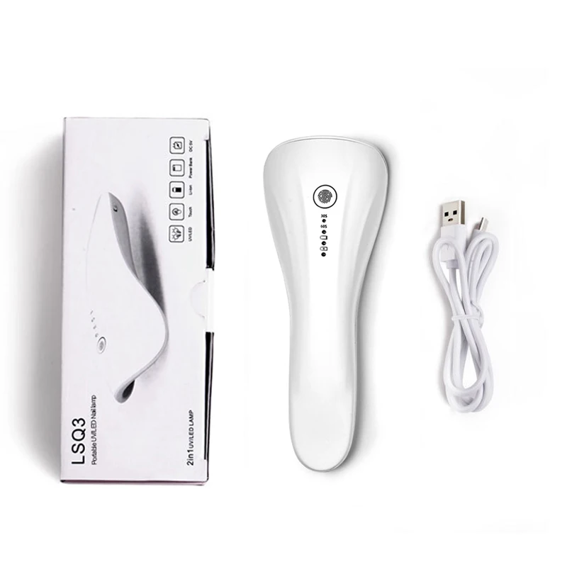 Manicure Handheld Nail Lamp Portable Mini Phototherapy Lamp Quick-drying Small Rechargeable Manicure Lamp Nail Art Tool
Manicure Handheld Nail Lamp Portable Mini Phototherapy Lamp Quick-drying Small Rechargeable Manicure Lamp Nail Art Tool