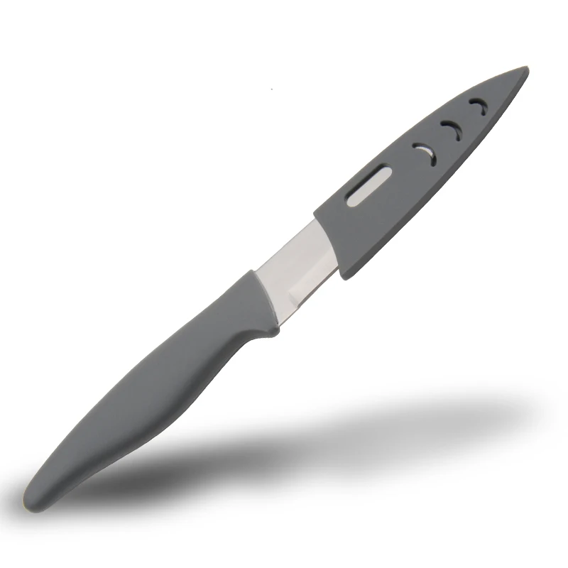 Factory Home Plastic Handle 20cm Stainless Steel Vegetable Paring Fruit Kitchen Knife with Blade Guard Cover Pocket
Factory Home Plastic Handle 20cm Stainless Steel Vegetable Paring Fruit Kitchen Knife with Blade Guard Cover Pocket