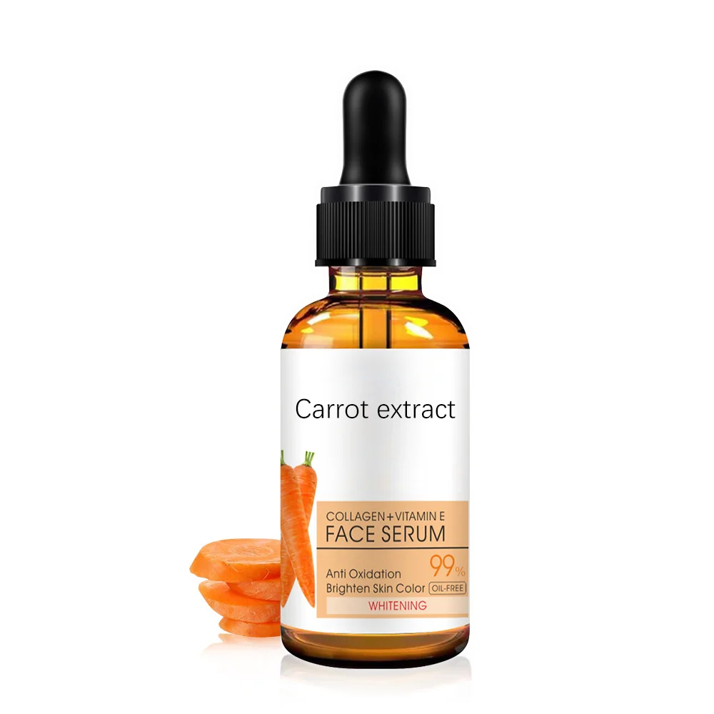 Anti-wrinkle anti-aging moisturizing and whitening facial essence carrot essence
Anti-wrinkle anti-aging moisturizing and whitening facial essence carrot essence
