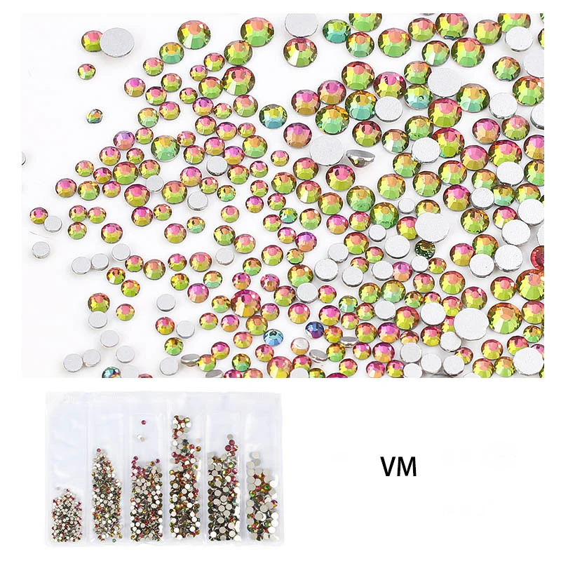 Bling Mixed Sizes Six Blanks VM Non Hot Fix Flat Back Glass Rhinestone For Teethes DIY
Bling Mixed Sizes Six Blanks VM Non Hot Fix Flat Back Glass Rhinestone For Teethes DIY
