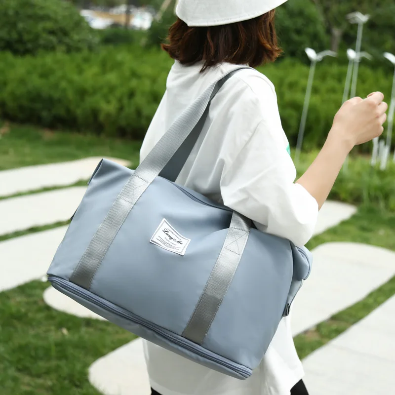 New Travel Bag Luggage Handbag Women's Shoulder Bag Large Capacity Brand Waterproof Nylon Sports Gym Ladies Crossbody Bags
New Travel Bag Luggage Handbag Women's Shoulder Bag Large Capacity Brand Waterproof Nylon Sports Gym Ladies Crossbody Bags