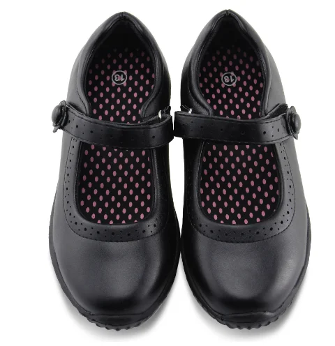 Lightweight Classic Black School Shoes Uniform Mary Jane Round Girls Black School Shoes, Black/accept customized
Lightweight Classic Black School Shoes Uniform Mary Jane Round Girls Black School Shoes, Black/accept customized