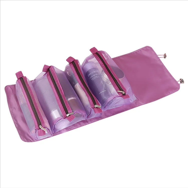 Large-capacity nylon toiletry wash bag folding hanging cosmetic bag
Large-capacity nylon toiletry wash bag folding hanging cosmetic bag