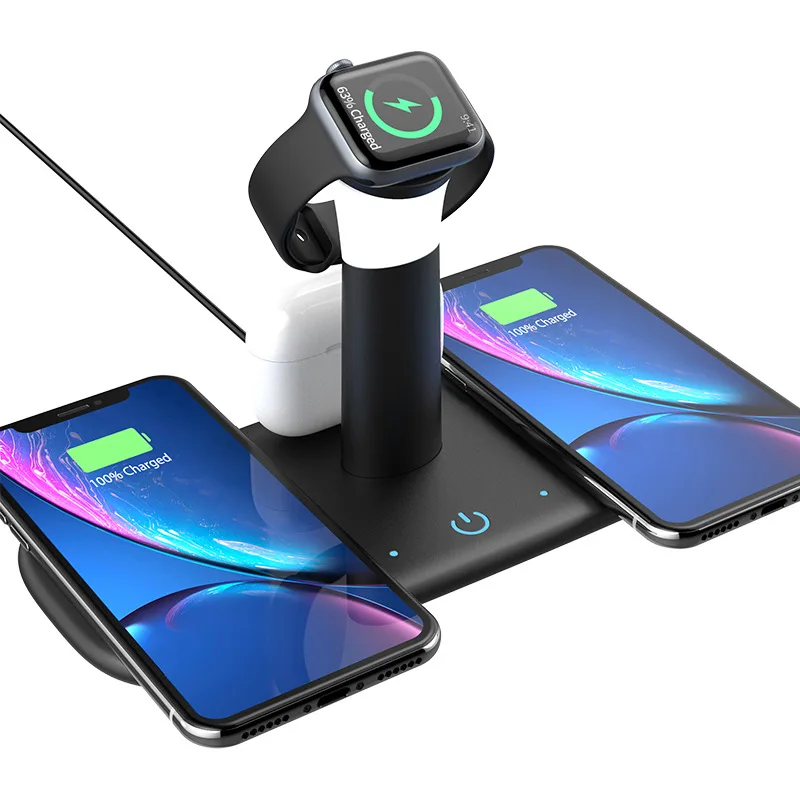 New products 15W 5 in 1 fast wireless charger with LED night light stand wireless charging dock
New products 15W 5 in 1 fast wireless charger with LED night light stand wireless charging dock