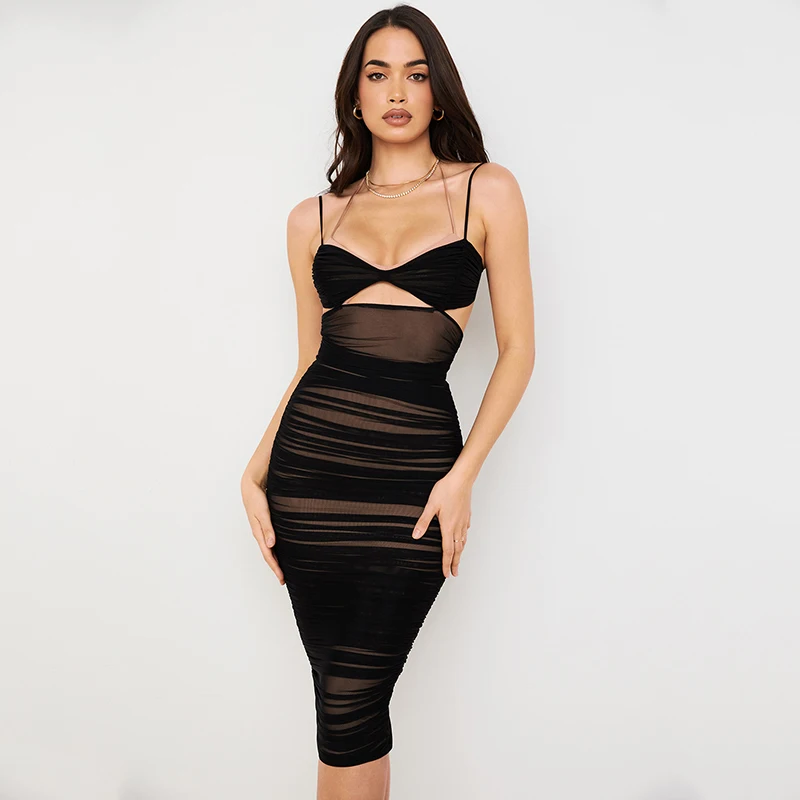 Lace Up 2022 Summer Women Bodycon Long Midi Dress 2 Layers Mesh Sleeveless Backless Elegant Party Outfits Sexy Club Clothes 1890
Lace Up 2022 Summer Women Bodycon Long Midi Dress 2 Layers Mesh Sleeveless Backless Elegant Party Outfits Sexy Club Clothes 1890