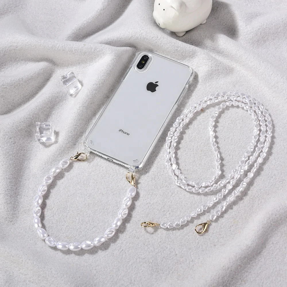 transparent hard back PC strap chain pearl beads cross body sling Phone case for Samsung A42 5G A426B A72 5G A726B A52 5G 526B
transparent hard back PC strap chain pearl beads cross body sling Phone case for Samsung A42 5G A426B A72 5G A726B A52 5G 526B