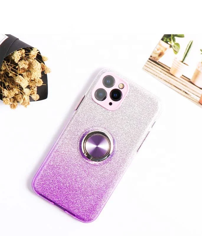 Finger Ring Mobile Back Cover For iPhone 11 Case, Gradient Glitter Phone Case For iPhone 12pro max Mobile Case Covers, Multi-color, can be customized
Finger Ring Mobile Back Cover For iPhone 11 Case, Gradient Glitter Phone Case For iPhone 12pro max Mobile Case Covers, Multi-color, can be customized