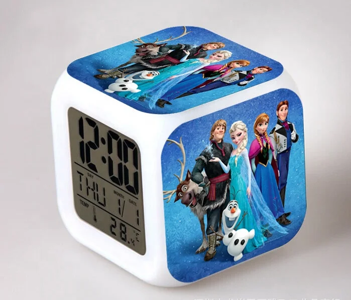 LED 7 Colour Changing Digital desk table alarm clock Thermometer Night Light colours Luminous smart cube alarm clock
LED 7 Colour Changing Digital desk table alarm clock Thermometer Night Light colours Luminous smart cube alarm clock