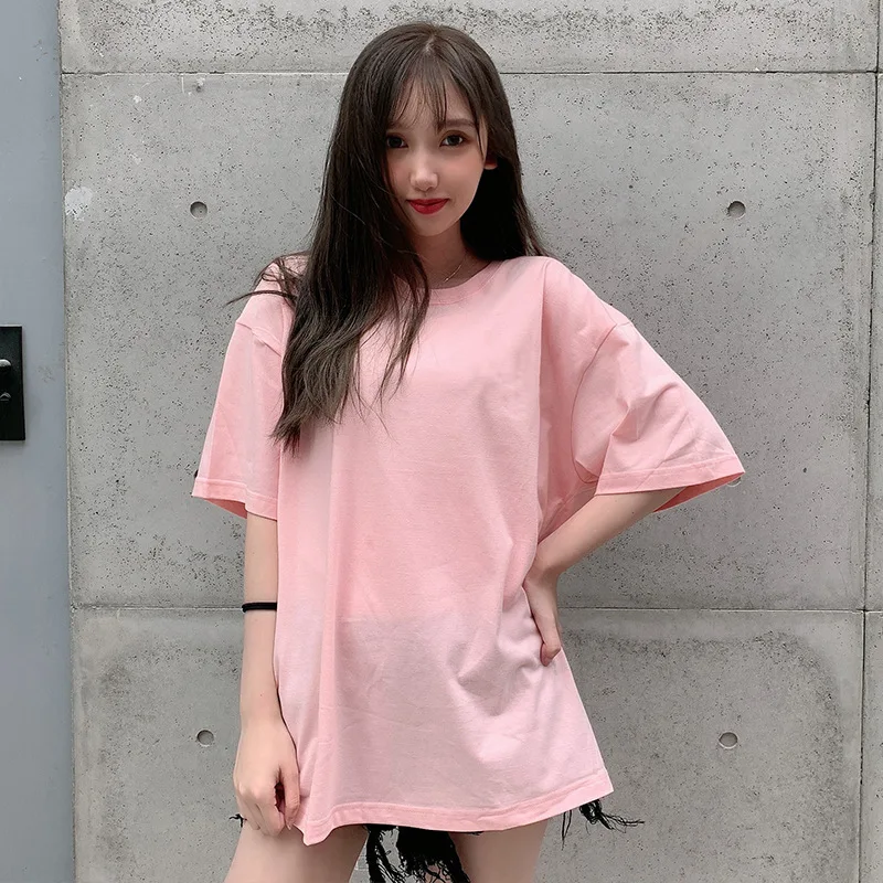 In Stock 200 Grams Cotton Oversized Women T Shirt Custom Logo Printed O-Neck Blank Ladies T-shirt, 8 colors or custom colors
In Stock 200 Grams Cotton Oversized Women T Shirt Custom Logo Printed O-Neck Blank Ladies T-shirt, 8 colors or custom colors