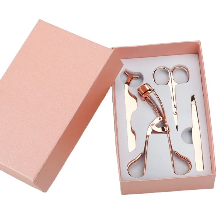 4 Pcs Eyelash Curler Tweezers Set Rose Gold Eyelash Applicator Tweezers Eyebrow Clip Kit, Multiple
4 Pcs Eyelash Curler Tweezers Set Rose Gold Eyelash Applicator Tweezers Eyebrow Clip Kit, Multiple