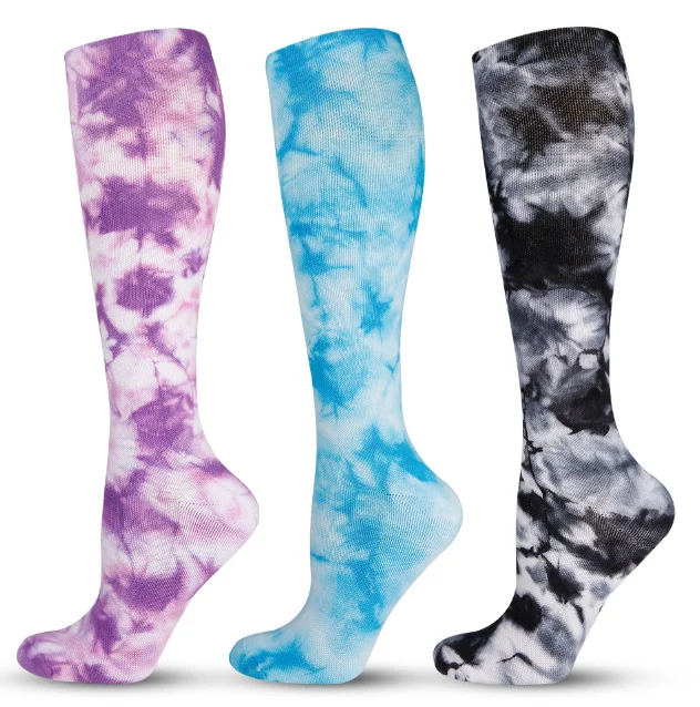 Tie Dye Customized Logo Nylon Fashion Knee High Women Men Unisex Compression Socks, Custom color
Tie Dye Customized Logo Nylon Fashion Knee High Women Men Unisex Compression Socks, Custom color