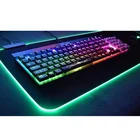 Custom OEM big large led the game mouse pad gaming mat mouse pads RGB game mouse pad