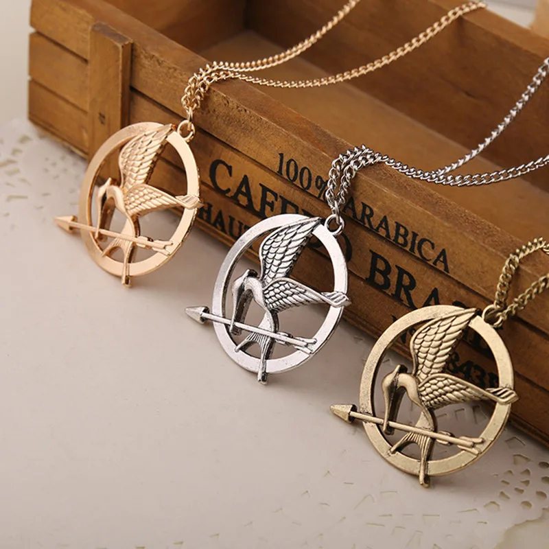 China Manufacturer Fashion Film & TV Accessories The Hunger Games 2 Mocking jay Necklace Jewelry, As picture
China Manufacturer Fashion Film & TV Accessories The Hunger Games 2 Mocking jay Necklace Jewelry, As picture