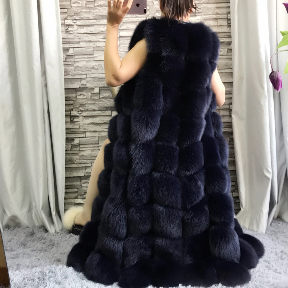 Real Fox Fur Vest Women Natural Fur X-Long Wholesale Female Winter Jacket White Fox Fur Vest 2020, Customized color
Real Fox Fur Vest Women Natural Fur X-Long Wholesale Female Winter Jacket White Fox Fur Vest 2020, Customized color