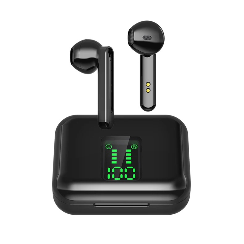 2021 Newest Tws Earphone L12 Digital Display In-ear x15 Headphone Noise Cancelling Wireless Bass Earbus 5.0
2021 Newest Tws Earphone L12 Digital Display In-ear x15 Headphone Noise Cancelling Wireless Bass Earbus 5.0