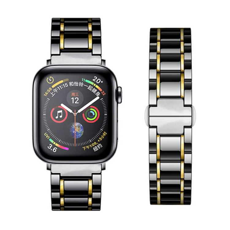 Classy Ceramic Watch Bands Strap For Apple Watch Band With Customizable Box, Various
Classy Ceramic Watch Bands Strap For Apple Watch Band With Customizable Box, Various