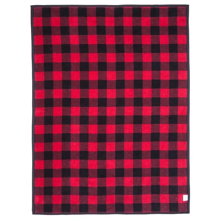 Super Soft Light Weight Cheap Plaid Polar Fleece Blanket Fleece Throw Blankets for Sofa