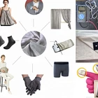 On Sale Silver Fiber Rfid Shielding Conductive Fabric