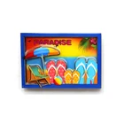 Custom beach Vietnam Bahamas Maldives souvenir 3d wood Paradise Island fridge magnet