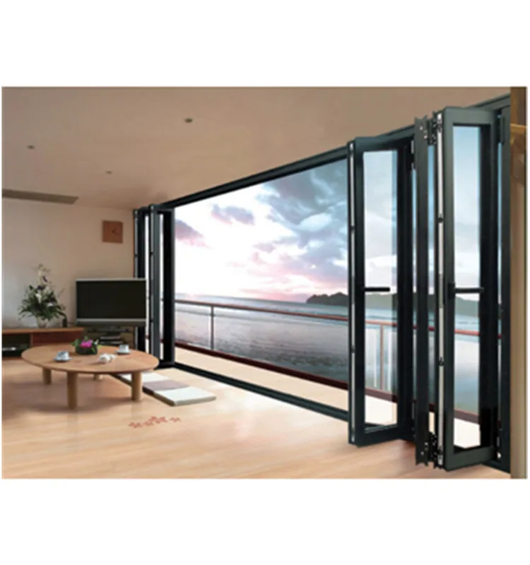 Specializing in the production of energy-saving bi-fold door aluminum alloy folding patio folding door folding door patio
Specializing in the production of energy-saving bi-fold door aluminum alloy folding patio folding door folding door patio