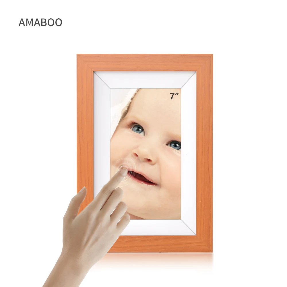 AMABOO Hot Seller Android 7 Inch With Sim Card Touch Screen Clear Art Lcd Display Picture Wifi Cloud Digital Photo Frame, Brown white
AMABOO Hot Seller Android 7 Inch With Sim Card Touch Screen Clear Art Lcd Display Picture Wifi Cloud Digital Photo Frame, Brown white