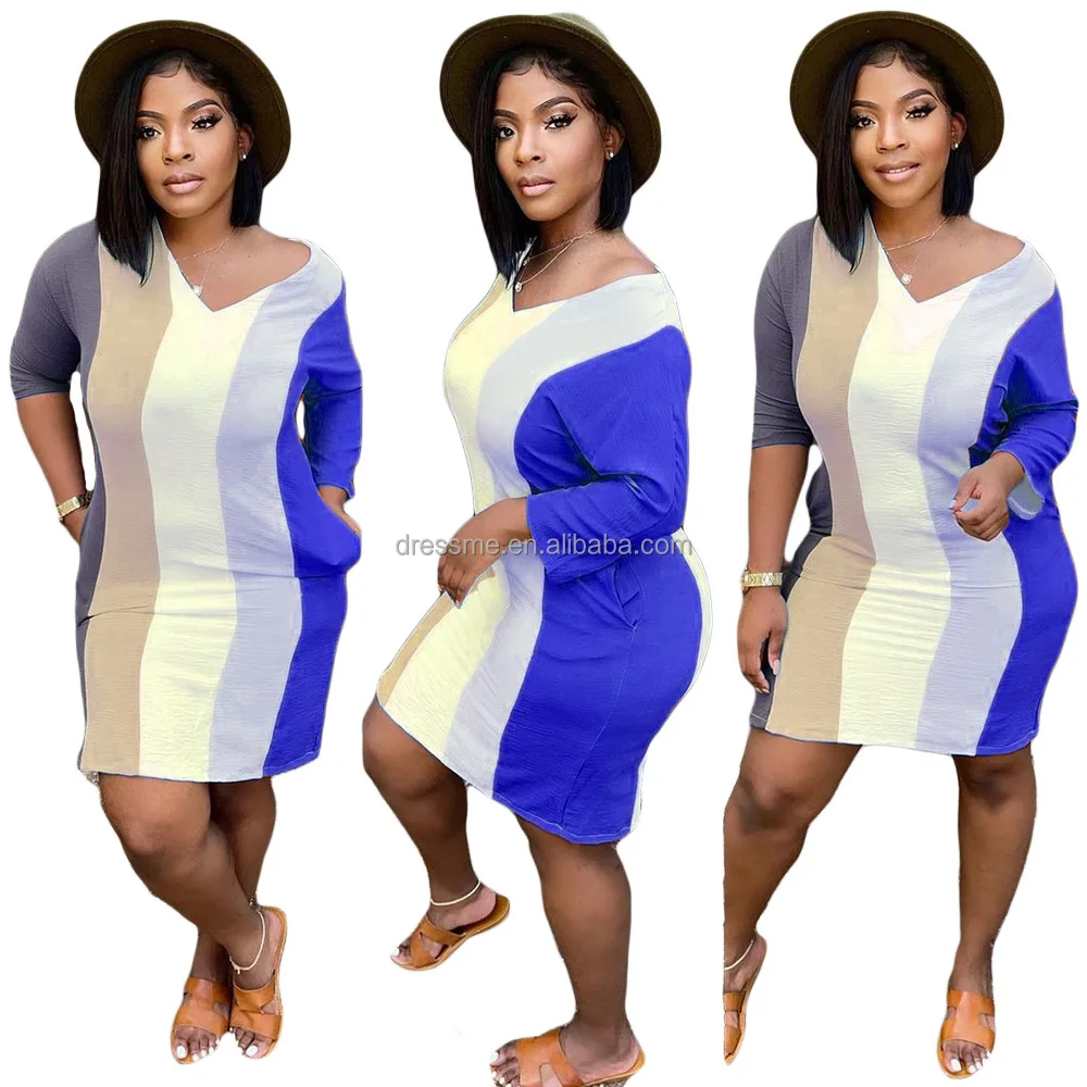 MT195-0162 New Fashionable Matching Printing V Neck Striped Long Sleeve Fall Mini Dress Ladies Skirts Woman Casual Sexy Dresses
MT195-0162 New Fashionable Matching Printing V Neck Striped Long Sleeve Fall Mini Dress Ladies Skirts Woman Casual Sexy Dresses