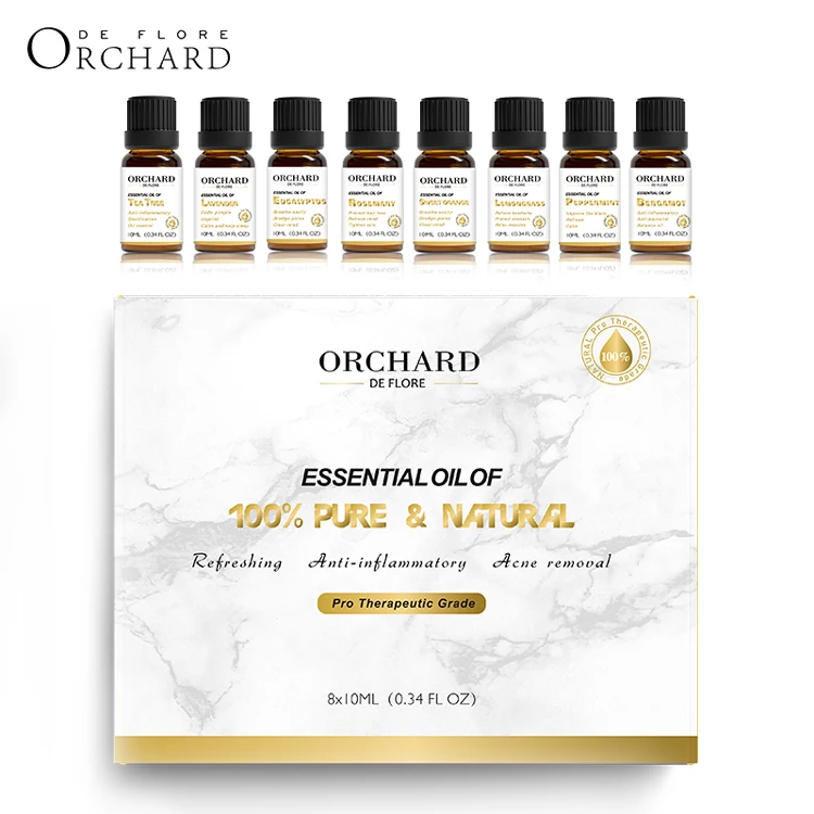 10ml *8 oil for soap making aromatherapy beauty spa aroma diffusser 100% pure body essential oil (new) set with box packaging
10ml *8 oil for soap making aromatherapy beauty spa aroma diffusser 100% pure body essential oil (new) set with box packaging