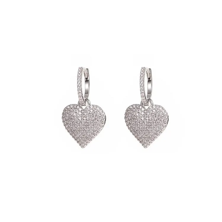 New High Quality Jewelry Girl Cute Heart Earrings earrings women set earrings rhinestone, Gold
New High Quality Jewelry Girl Cute Heart Earrings earrings women set earrings rhinestone, Gold
