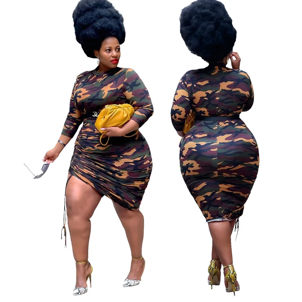dropship Summer Africa Clothing Women Casual Skinny Dresses Plus Size Print Drawstring Vestidos Plus Size Dress & Skirts
dropship Summer Africa Clothing Women Casual Skinny Dresses Plus Size Print Drawstring Vestidos Plus Size Dress & Skirts
