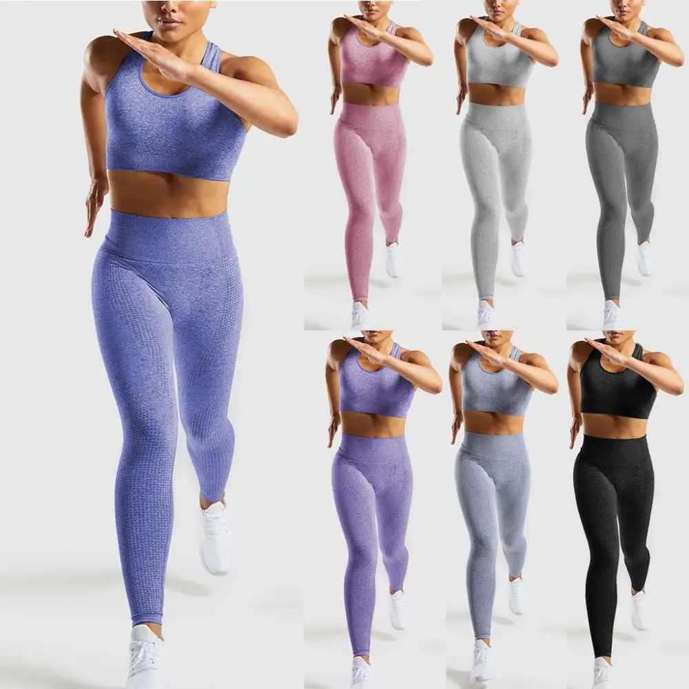 Seamless yoga set women sportswear elasticity high waist pants gym fitness sport bra fitness yoga suit
Seamless yoga set women sportswear elasticity high waist pants gym fitness sport bra fitness yoga suit