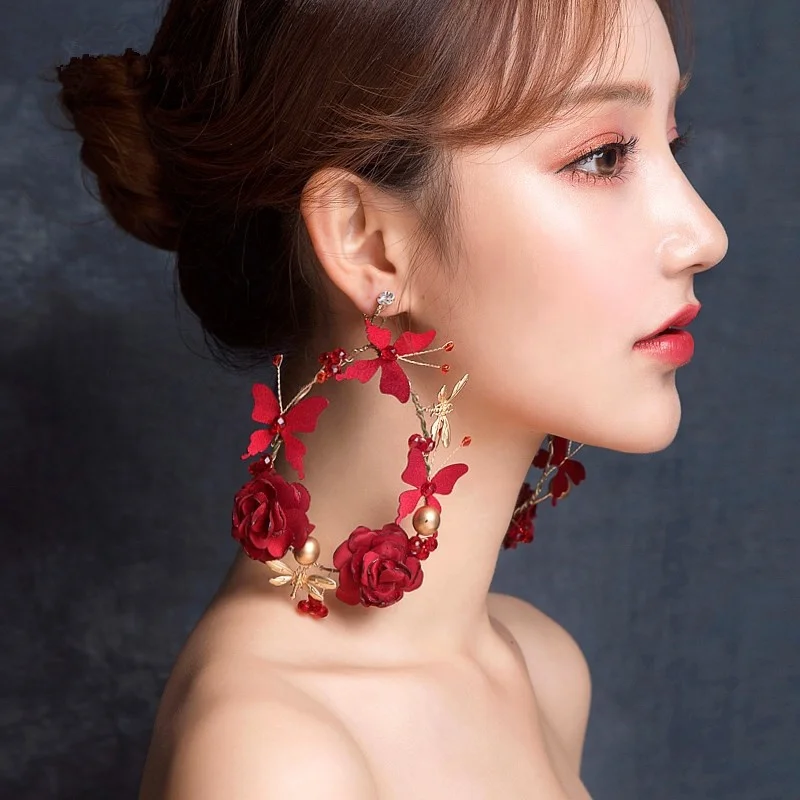 R.Gem. Wholesale Jewelry Chandelier Handmade Bridal ABS Pearl Flower Shape Ear Clip No Holes Color Earrings for Women
R.Gem. Wholesale Jewelry Chandelier Handmade Bridal ABS Pearl Flower Shape Ear Clip No Holes Color Earrings for Women