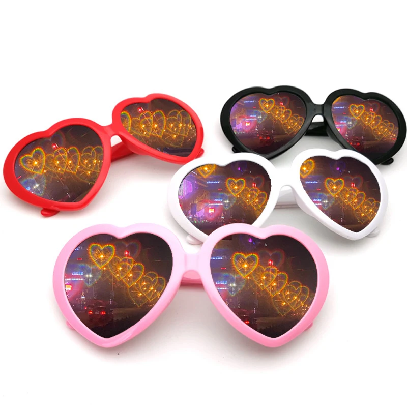 At Night Lights Become Love Special Effects Glasses Heart Shaped Luxury love&roses Girl Sunglasses party glasses for Christmas, Red;blue;pink;white;yellow;black;gray
At Night Lights Become Love Special Effects Glasses Heart Shaped Luxury love&roses Girl Sunglasses party glasses for Christmas, Red;blue;pink;white;yellow;black;gray