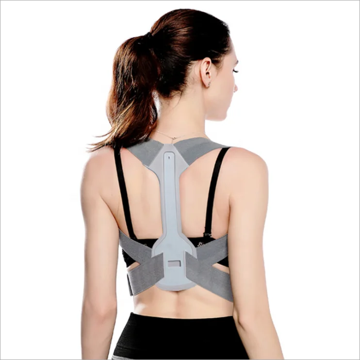 Best selling NEW design adults adjustable back posture corrector for women men, Grey
Best selling NEW design adults adjustable back posture corrector for women men, Grey