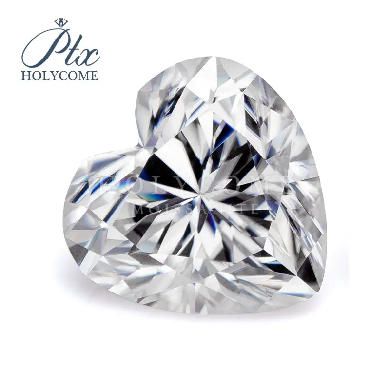 Holycome free custom logo 1ct heart cut D color loose natural diamonds moissanite factory
Holycome free custom logo 1ct heart cut D color loose natural diamonds moissanite factory