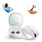Portable Ultrasonic Contact Lenses Cleaner Auto Case Daily Care Lens Solution