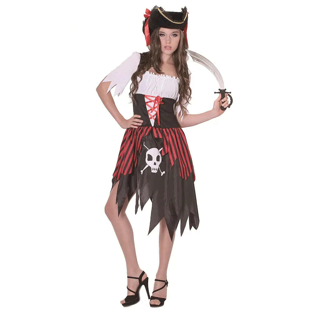 cosplay costume adult Halloween Female Pirate Adult Makeup Ball Performance Caribbean Atmosphere Sukll Clothing Party Culture
cosplay costume adult Halloween Female Pirate Adult Makeup Ball Performance Caribbean Atmosphere Sukll Clothing Party Culture