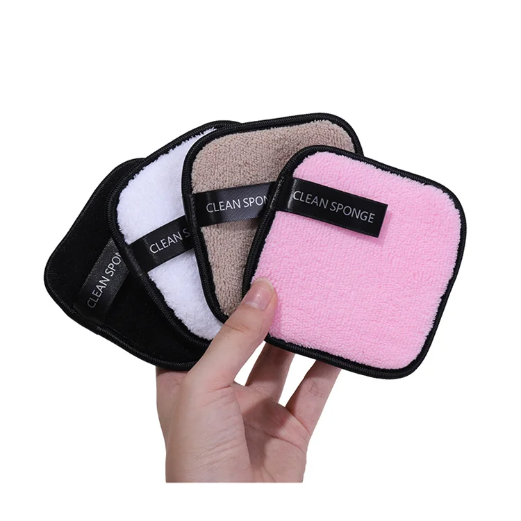 Makeup remover pads private label organic microfiber reusable facial clean sponge square make up remover puff, Black,white,coffee,customized color
Makeup remover pads private label organic microfiber reusable facial clean sponge square make up remover puff, Black,white,coffee,customized color