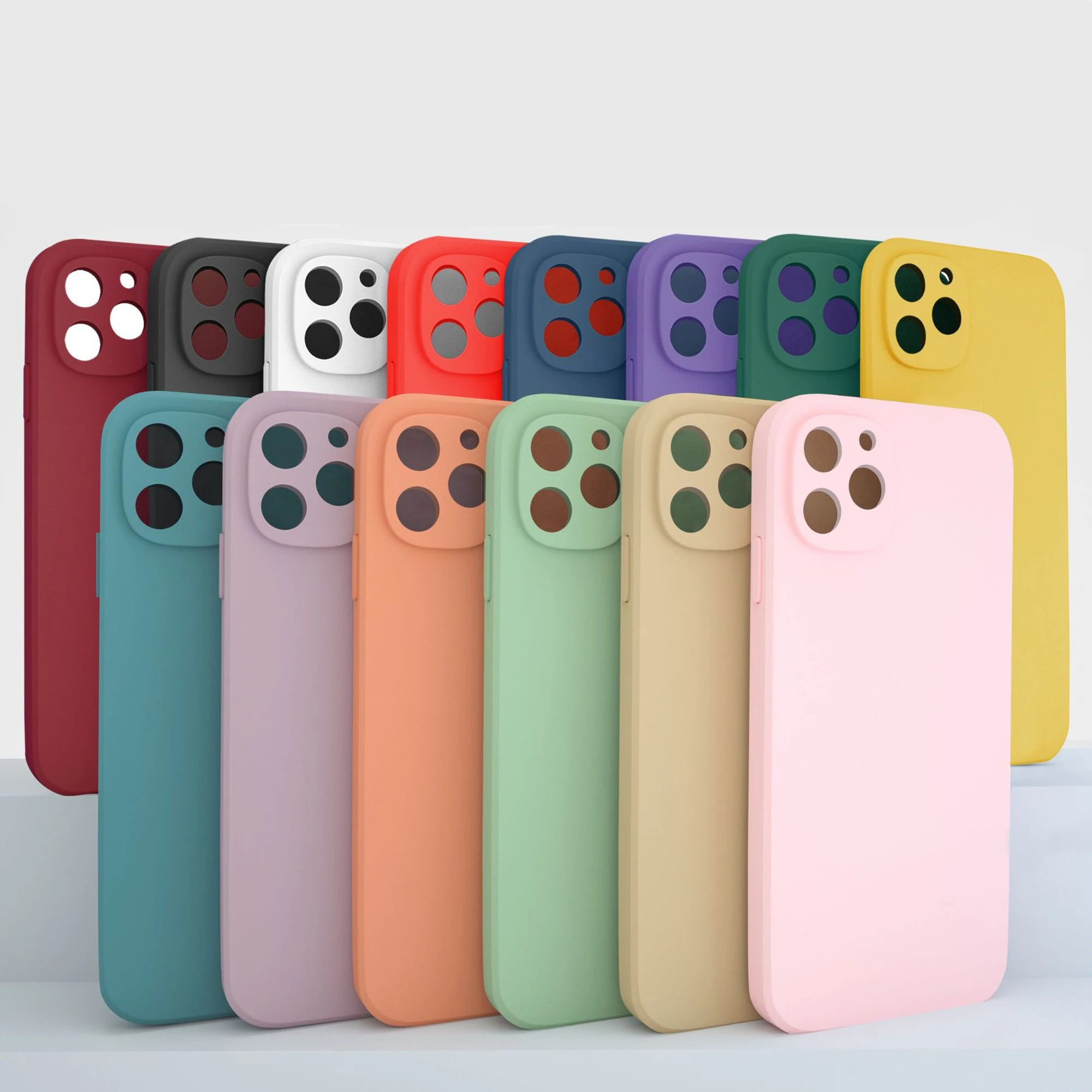 Suitable for iPhone12 Smartphone case color precision hole frosted protective cover UV painted custom mobile phone soft shell
Suitable for iPhone12 Smartphone case color precision hole frosted protective cover UV painted custom mobile phone soft shell
