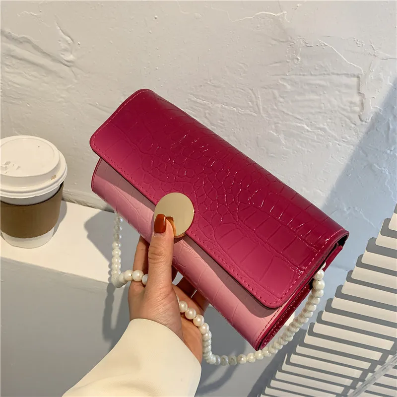 Gradient Stone Pattern Small Square Borse Pearl Shoulder Tasche Pochette Monedero Ledis Bag Women Luxury Handbags, Picture color
Gradient Stone Pattern Small Square Borse Pearl Shoulder Tasche Pochette Monedero Ledis Bag Women Luxury Handbags, Picture color
