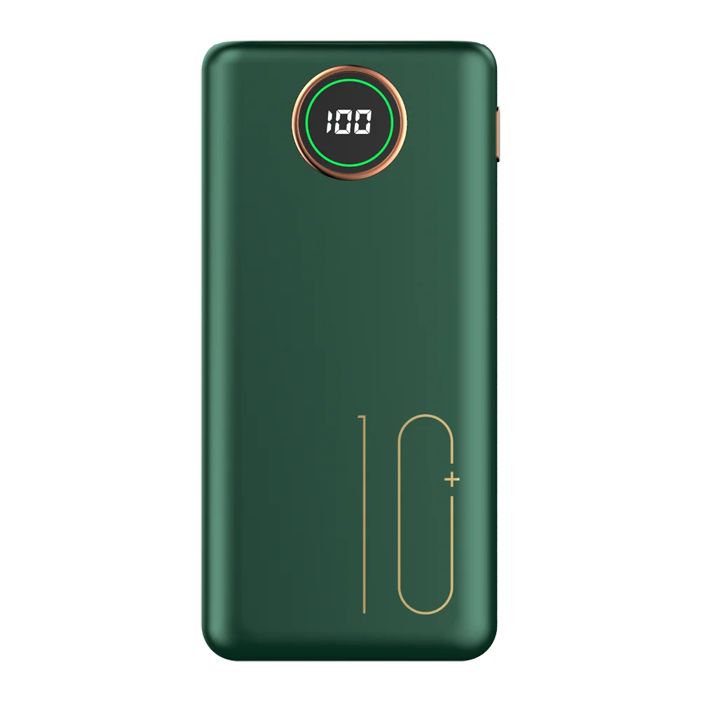 CYKE 10000 mah slim power bank thin energy battery display data power bank for Phone mini power bank, White black green
CYKE 10000 mah slim power bank thin energy battery display data power bank for Phone mini power bank, White black green