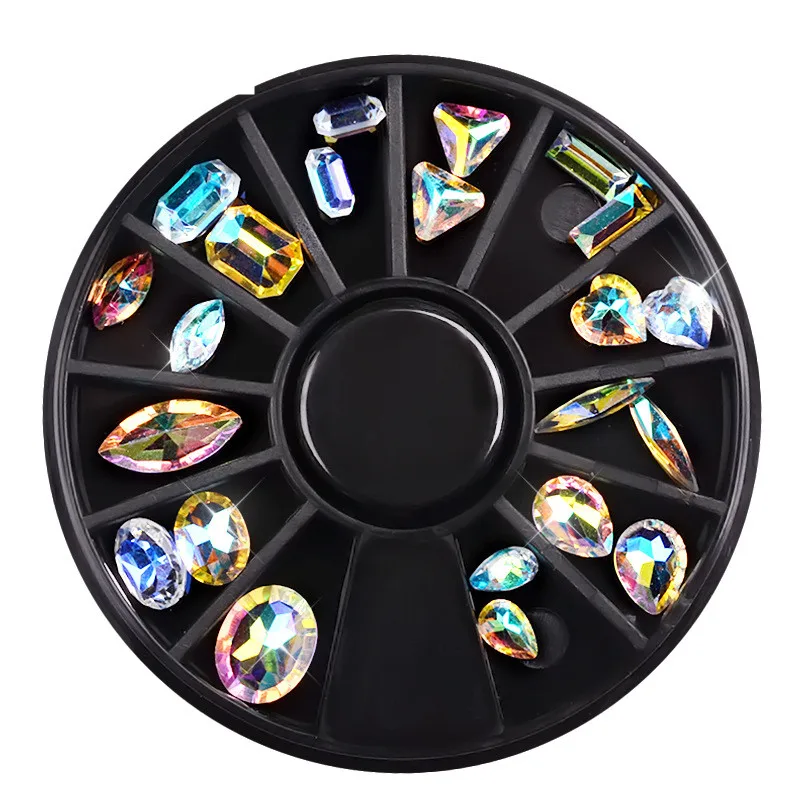 Nail Rhinestones 3D Transparent Shaped Rhinestone AB Color Diamond Ornament Wholesale Factory Supply Art Beauty Nail, Picture showed
Nail Rhinestones 3D Transparent Shaped Rhinestone AB Color Diamond Ornament Wholesale Factory Supply Art Beauty Nail, Picture showed