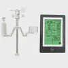 Solar powered Bluetooth meteorological station professional WiFi Weather Station wireless indoor outdoor with APP