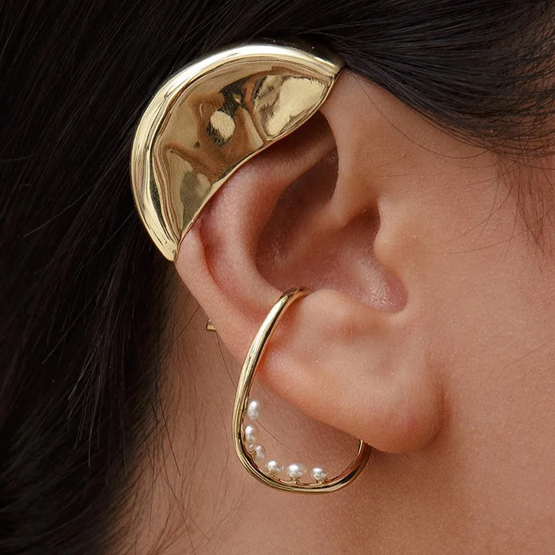 Aimgal Jewelry Fashion hipster water drop pearl earrings female earhole fashion simple creative rice pearl ear bone clip
Aimgal Jewelry Fashion hipster water drop pearl earrings female earhole fashion simple creative rice pearl ear bone clip