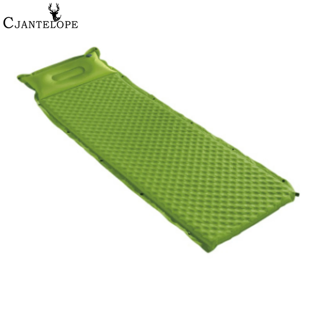 New Outdoor Single Cushion Automatic Air Cushion Camping Mat Beach Cushion Car Mat With pillow 190T polyester taffeta
New Outdoor Single Cushion Automatic Air Cushion Camping Mat Beach Cushion Car Mat With pillow 190T polyester taffeta