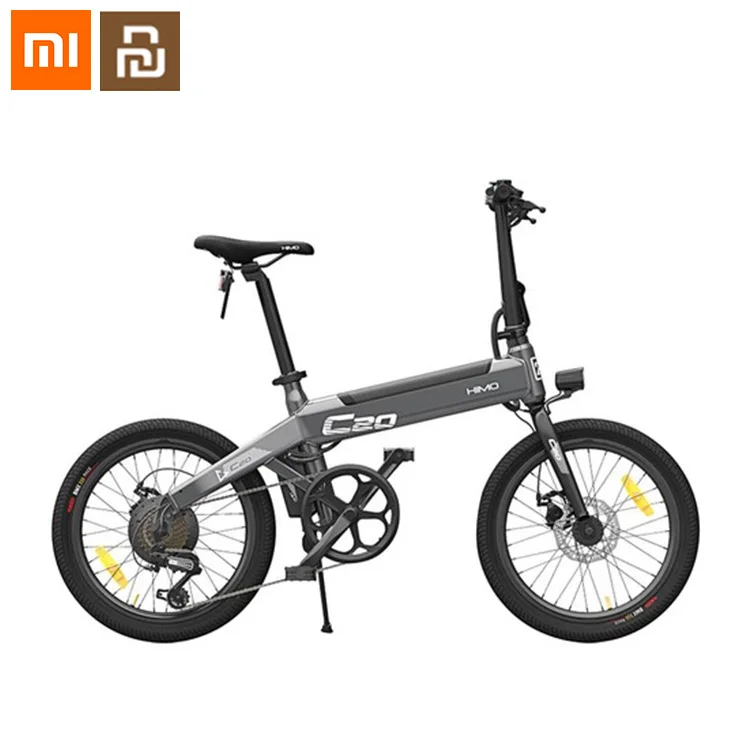 

Distributor For Xiaomi HIMO C20 Folding Electric Bicycle Moped E-Bike Power Assist 20 Inch 10AH Xiaomi Electric Bike Adult, Gray,white