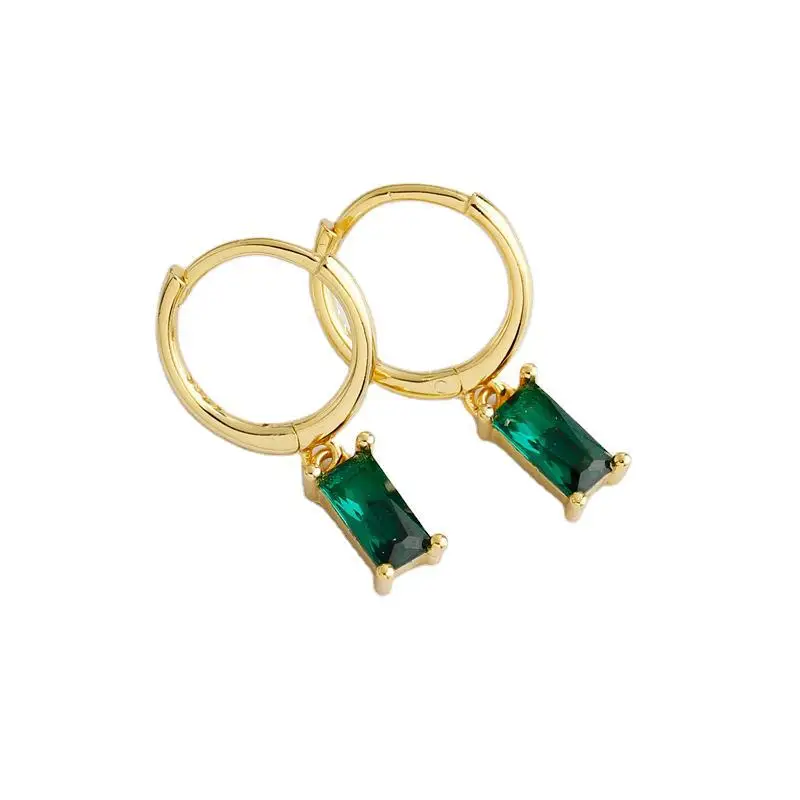 Geometric Real S925 Sterling Silver Colorful Hoop Earrings Women Ear Buckle Gold Plated Earrings
Geometric Real S925 Sterling Silver Colorful Hoop Earrings Women Ear Buckle Gold Plated Earrings