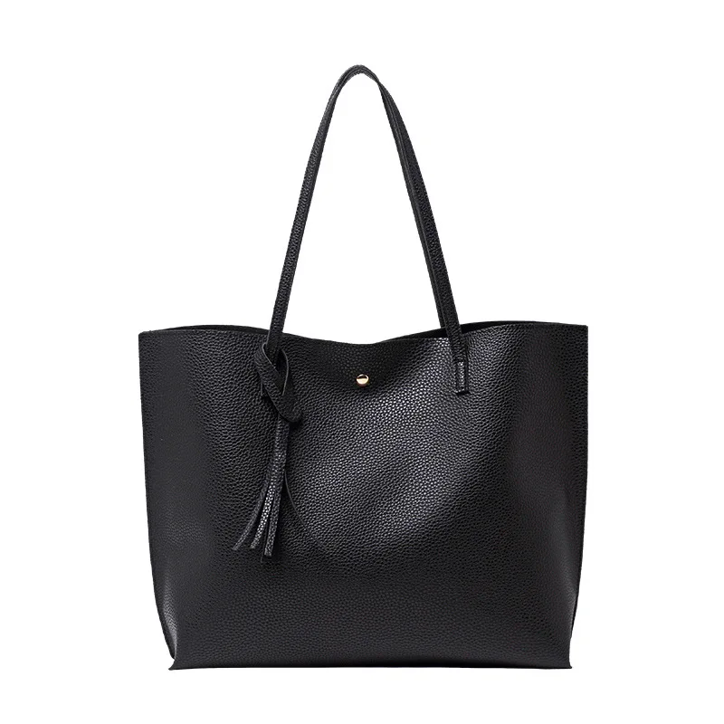 Fashion Trendy Female Bag Women custom PU Leather Casual large capacity Tassel Vintage Big Size Tote handbag ladies Shoulder Bag, Blue,black,red,pink,brown
Fashion Trendy Female Bag Women custom PU Leather Casual large capacity Tassel Vintage Big Size Tote handbag ladies Shoulder Bag, Blue,black,red,pink,brown
